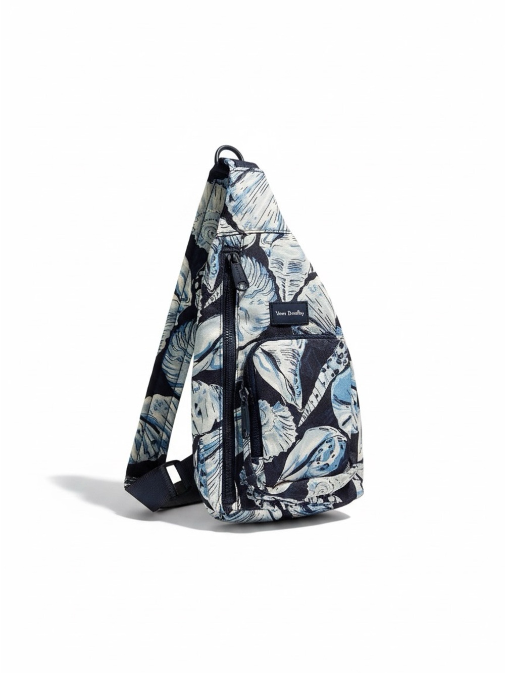 Vera Bradley Blue Floral Sling Backpack Crossbody Bag Never Used